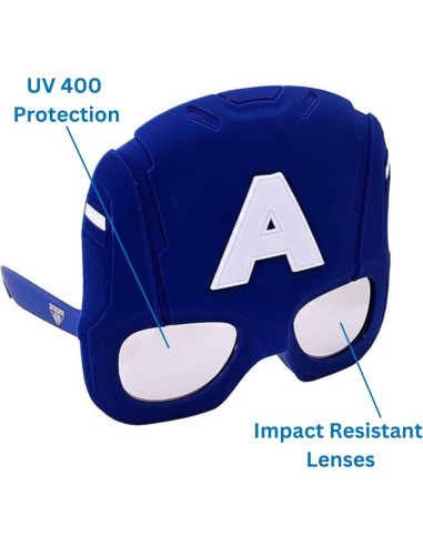 Gafas de sol Sun-Staches Capitán América UV 400 Talla Única