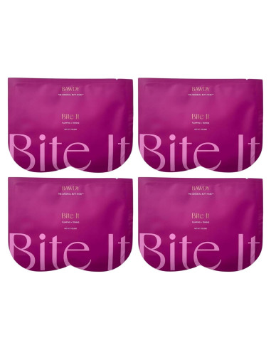 BAWDY Muérdelo - Paquete de 4 Máscaras de Colágeno para el Trasero