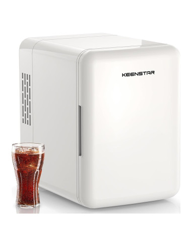 Mini Nevera KEENSTAR KM-12 4L Compacta Blanca