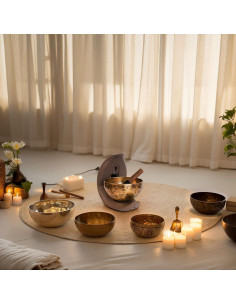 Cuenco Cantante Automático Naharó - Juego Completo para Meditación 2