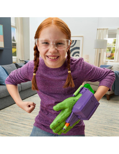 Blaster Hulk Thunderclap NERF Hasbro con 3 Dardos