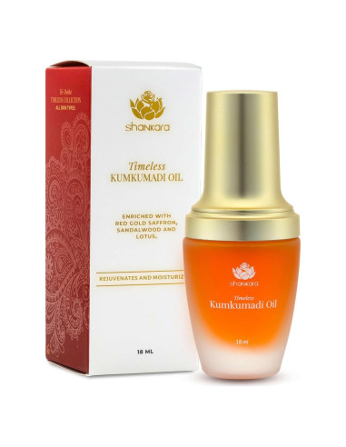 Aceite Kumkumadi Shankara 18ml con Azafrán y Hierbas Ayurvédicas