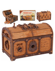 Cofre del Tesoro Wooden.City - Escape Room 3D Difícil