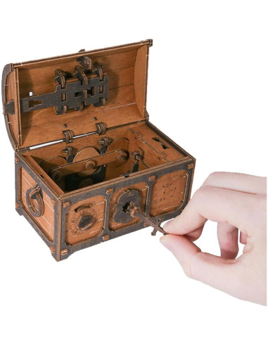 Cofre del Tesoro Wooden.City - Escape Room 3D Difícil
