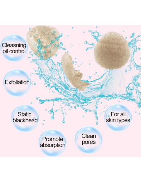 Bokon Almohadillas Exfoliantes Faciales 50 Pcs 6 cm Natural Bokon Almohadillas Exfoliantes Faciales 50 Pcs 6 cm Natural