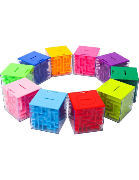 Caja de rompecabezas de dinero LIZHOUMIL 10PACK divertida Caja de rompecabezas de dinero LIZHOUMIL 10PACK divertida