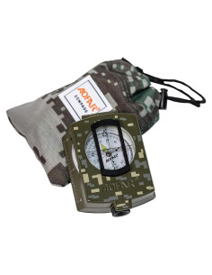 Brújula Militar AOFAR AF-4580 Impermeable y Compacta