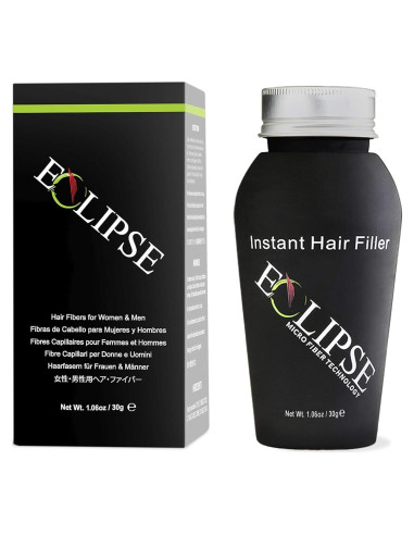 Fibras para Cabello ECLIPSE Castaño 30g - Oculta Pérdida