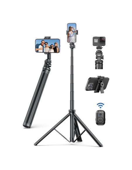Trípode Extensible LDP 75" para Teléfono con Control Remoto Trípode Extensible LDP 75" para Teléfono con Control Remoto