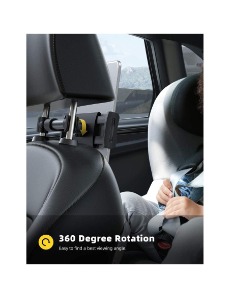 Soporte para reposacabezas de coche Lamicall para tablet 4.7-10.5" Soporte para reposacabezas de coche Lamicall para tablet 4.7-10.5"