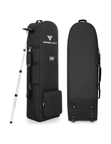 Bolsa de Viaje para Golf DAREKUKU con Soporte Ajustable Bolsa de Viaje para Golf DAREKUKU con Soporte Ajustable