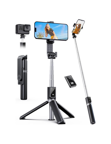 Trípode Selfie Stick ANXRE ST01 con Control Remoto 106 cm