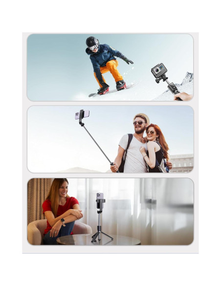 Trípode Selfie Stick ANXRE ST01 con Control Remoto 106 cm Trípode Selfie Stick ANXRE ST01 con Control Remoto 106 cm