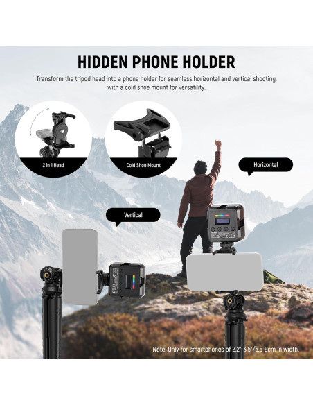 Trípode NEEWER TP35 Flexible con Control Remoto para Teléfono Trípode NEEWER TP35 Flexible con Control Remoto para Teléfono