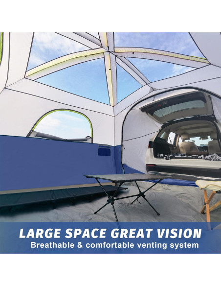 Tienda SUV UNP para Camping 6 Personas Impermeable 2.74x3.05m Tienda SUV UNP para Camping 6 Personas Impermeable 2.74x3.05m