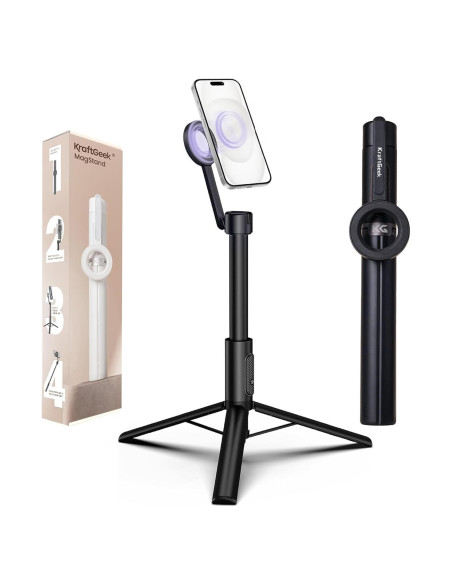 Trípode Magnético KraftGeek OTH-AB202MAX 64 cm con Control Remoto Trípode Magnético KraftGeek OTH-AB202MAX 64 cm con Control Remoto