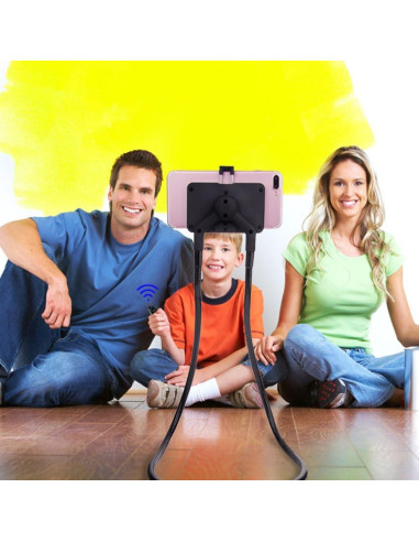 Soporte Flexible para Teléfono B-Land Negro 360 Ajustable