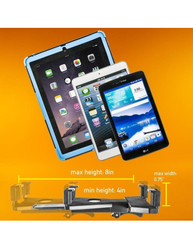 Soporte iBolt TabDock FixedPro 360 para Tablets 7-10"