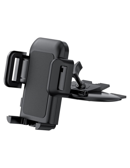 Soporte para Teléfono Móvil VSSMSSA CA051B CD Negro Ajustable Soporte para Teléfono Móvil VSSMSSA CA051B CD Negro Ajustable