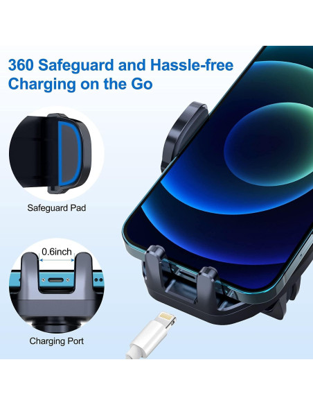 Soporte para Teléfono de Auto vanva Universal 360 Antideslizante Soporte para Teléfono de Auto vanva Universal 360 Antideslizante