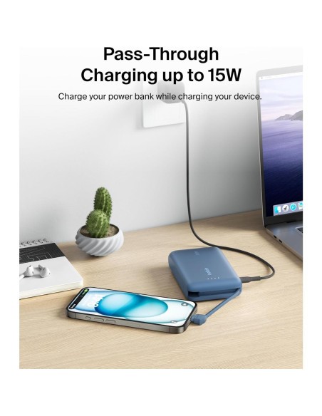 Batería Externa Belkin 10K PD 20W USB-C Carga Rápida Batería Externa Belkin 10K PD 20W USB-C Carga Rápida