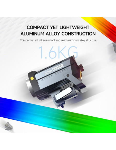 Colbor CL220R Luz LED RGB 220W 2700K-6500K Control App Colbor CL220R Luz LED RGB 220W 2700K-6500K Control App