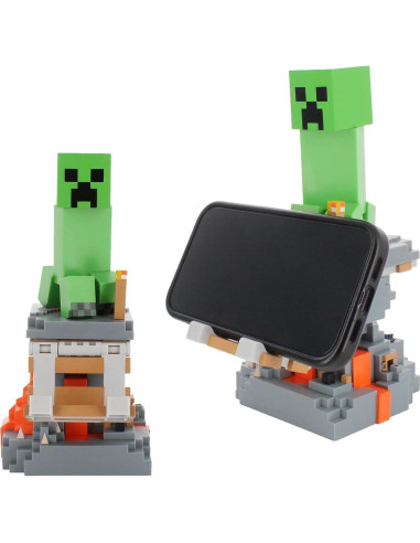 Soporte para Controlador y Teléfono Cableguys Creeper Minecraft