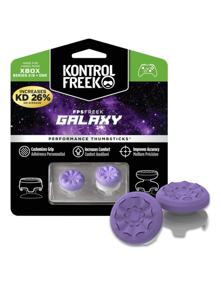 KontrolFreek FPS Freek Galaxia Púrpura para Xbox One y Series X KontrolFreek FPS Freek Galaxia Púrpura para Xbox One y Series X