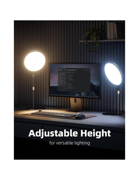 Anillo de Luz LED Ajustable Kaiess 10.5" para Videollamadas Anillo de Luz LED Ajustable Kaiess 10.5" para Videollamadas