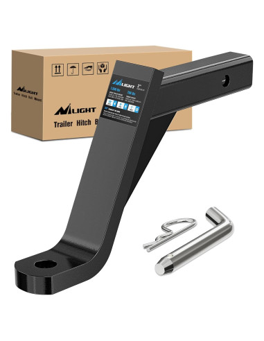 Montura de bola para remolque Nilight 92217B 3402 kg 10 cm