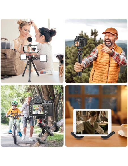 Trípode Mini Flexible ULANZI MT-33 para Cámara y Smartphone Trípode Mini Flexible ULANZI MT-33 para Cámara y Smartphone