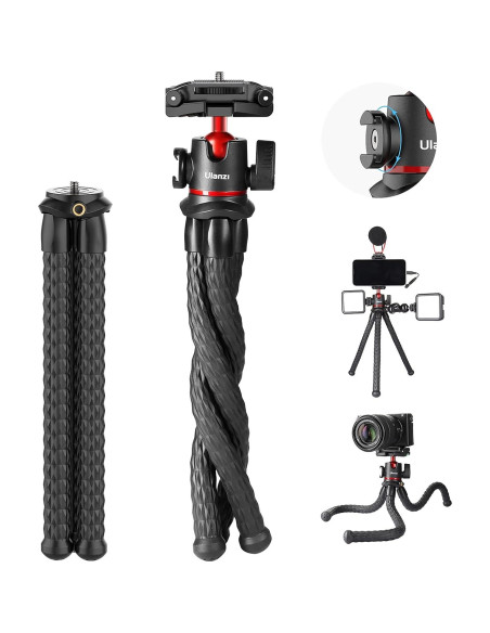 Trípode Mini Flexible ULANZI MT-33 para Cámara y Smartphone Trípode Mini Flexible ULANZI MT-33 para Cámara y Smartphone