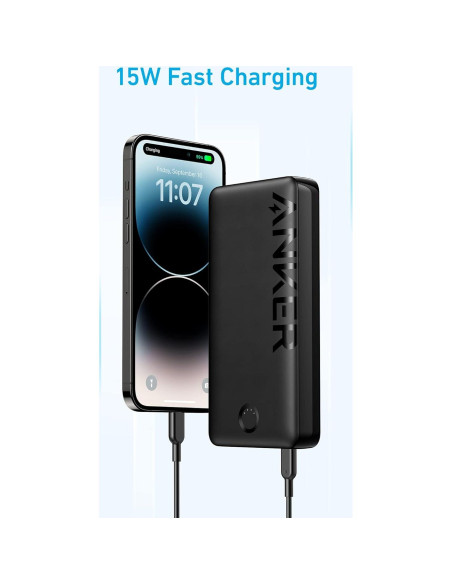 Cargador Portátil Anker 325 20,000mAh USB-C y USB-A Cargador Portátil Anker 325 20,000mAh USB-C y USB-A
