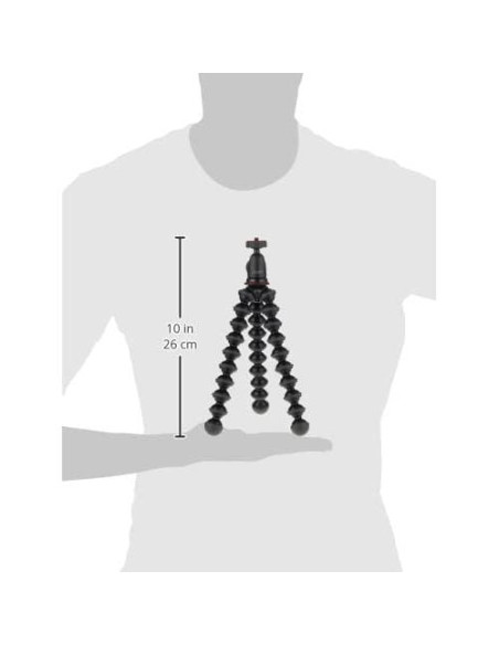 Trípode Compacto Joby GorillaPod 1K con Cabeza Esférica Trípode Compacto Joby GorillaPod 1K con Cabeza Esférica