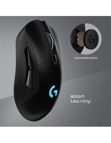 Logitech G703 Lightspeed Ratón Inalámbrico para Juegos 25K DPI