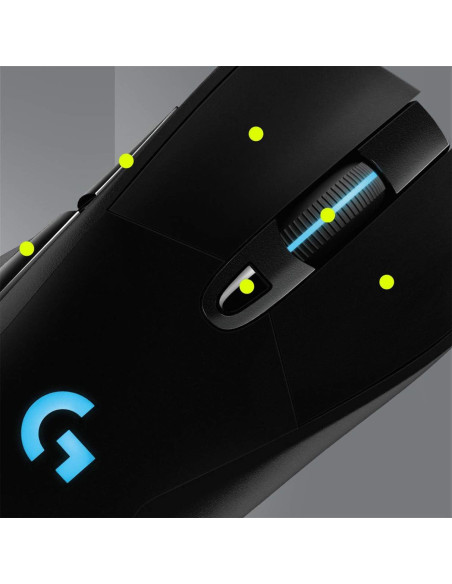 Logitech G703 Lightspeed Ratón Inalámbrico para Juegos 25K DPI Logitech G703 Lightspeed Ratón Inalámbrico para Juegos 25K DPI