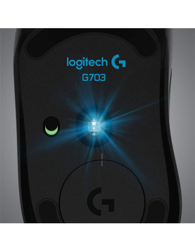 Logitech G703 Lightspeed Ratón Inalámbrico para Juegos 25K DPI