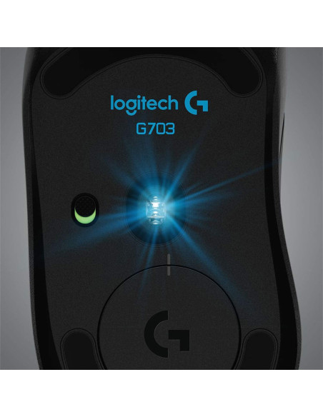 Logitech G703 Lightspeed Ratón Inalámbrico para Juegos 25K DPI Logitech G703 Lightspeed Ratón Inalámbrico para Juegos 25K DPI