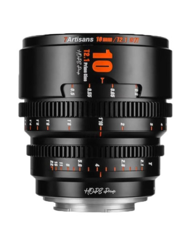Lente de Cine 7artisans T2.1 10mm para Canon RF APS-C