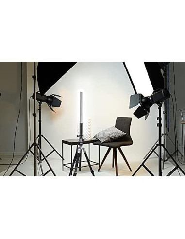 Luz LED Portátil RGB LUXCEO Q508A 1000 Lúmenes Control Remoto