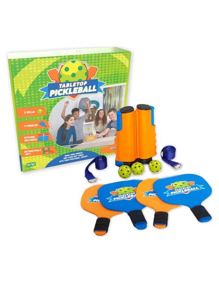 Juego de Pickleball de Mesa Buffalo Games - 4 Palas y Red Juego de Pickleball de Mesa Buffalo Games - 4 Palas y Red