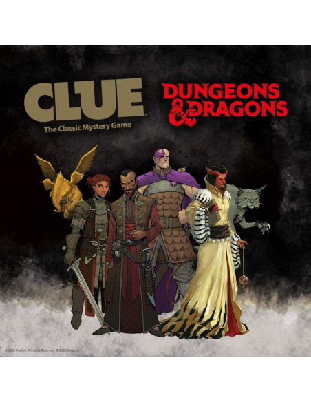 Juego de Mesa Clue Dungeons & Dragons - Español - 2-6 Jugadores Juego de Mesa Clue Dungeons & Dragons - Español - 2-6 Jugadores