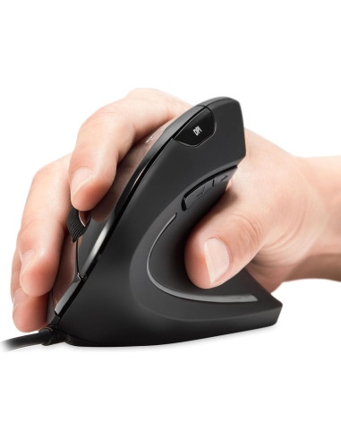 Ratón Vertical Ergonómico Perixx PERIMICE-513 1000/1600 DPI