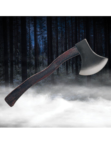 Hacha Plástica Halloween Underwraps - Arma de Atrezzo Adulto