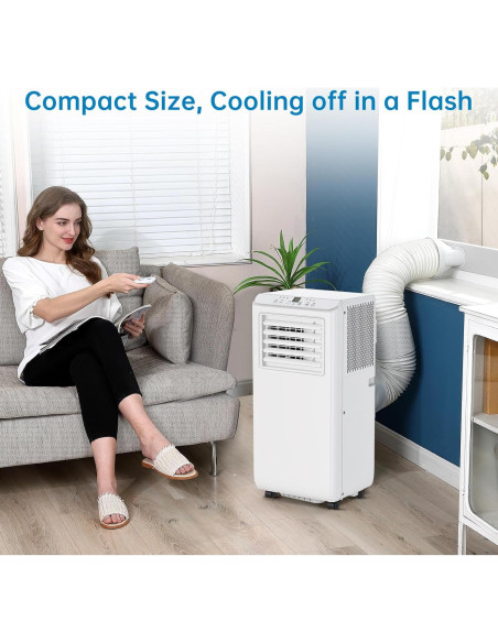 Aire Acondicionado Portátil Zstar 8000 BTU 3 en 1 32,52 m Aire Acondicionado Portátil Zstar 8000 BTU 3 en 1 32,52 m