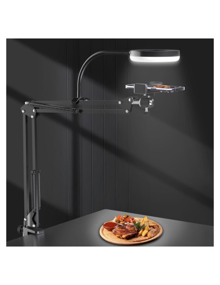 Soporte de Teléfono con Luz de Anillo Mionondi para Grabación Soporte de Teléfono con Luz de Anillo Mionondi para Grabación