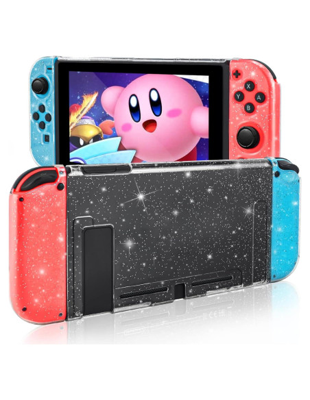 Funda Cristal DLseego para Nintendo Switch - Brillo y Protección Funda Cristal DLseego para Nintendo Switch - Brillo y Protección