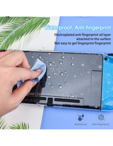 Funda Cristal DLseego para Nintendo Switch - Brillo y Protección