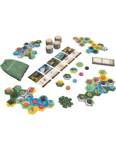 Cascadia - Juego de mesa AEG | Estrategia familiar 1-4 jugadores