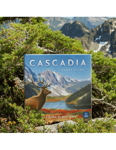 Cascadia - Juego de mesa AEG | Estrategia familiar 1-4 jugadores
